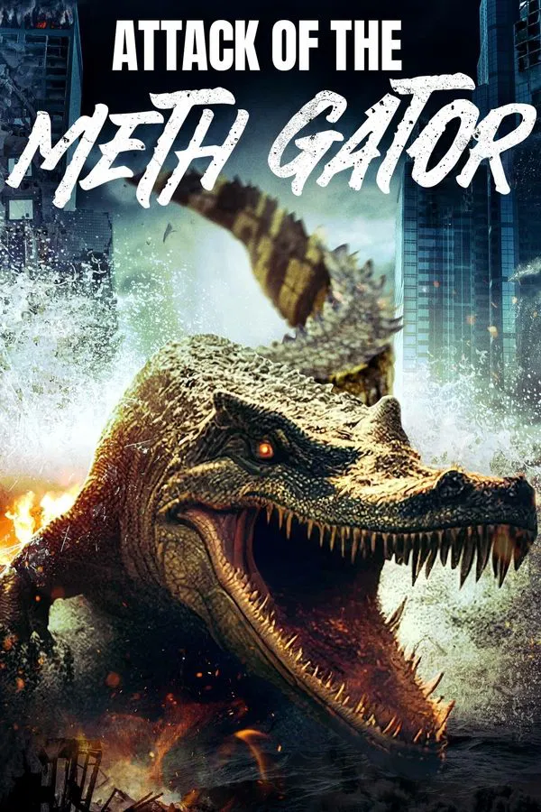 โปสเตอร์หนัง Attack of the Meth Gator (2023)