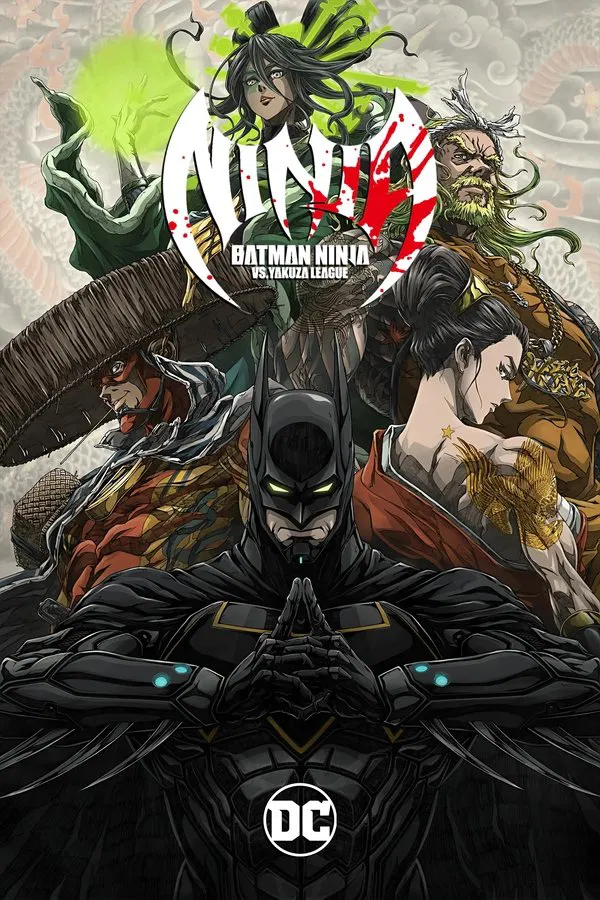 โปสเตอร์หนัง Batman Ninja vs. Yakuza League (2025) แบทแมน วีรบุรุษยอดนินจา ปะทะ ยากูซ่าลีก