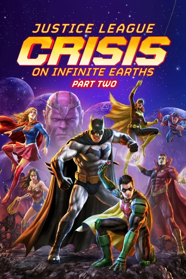โปสเตอร์หนัง Justice League: Crisis on Infinite Earths Part Two (2024) จัสติซ ลีก: วิกฤติบนโลกที่ไม่สิ้นสุด ตอนที่ 2