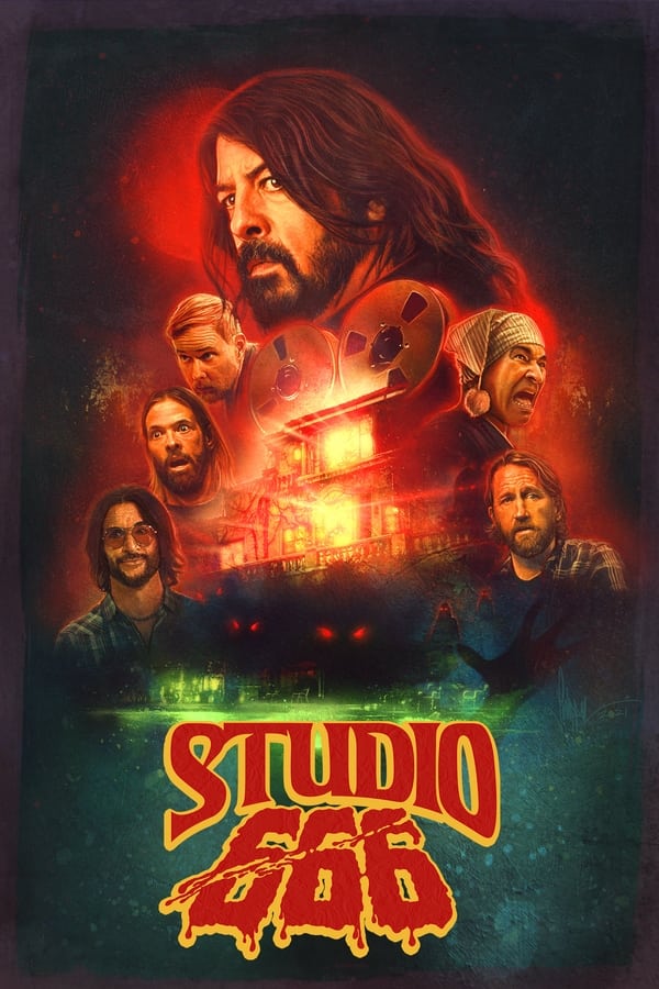 โปสเตอร์หนัง Studio 666 (2022) สตูดิโอ 666 ปลุกวิญญาณร็อก