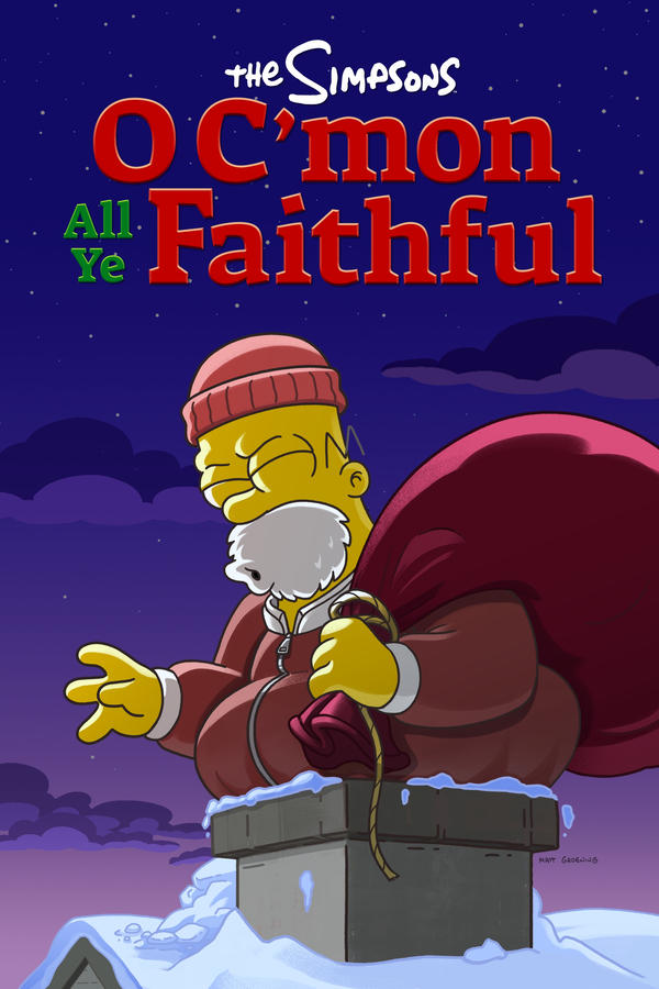 โปสเตอร์หนัง The Simpsons: O C’mon All Ye Faithful (2024)